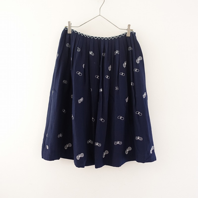 ミナペルホネン 鉱石 スカート40サイズ ミナペルホネン 鉱石