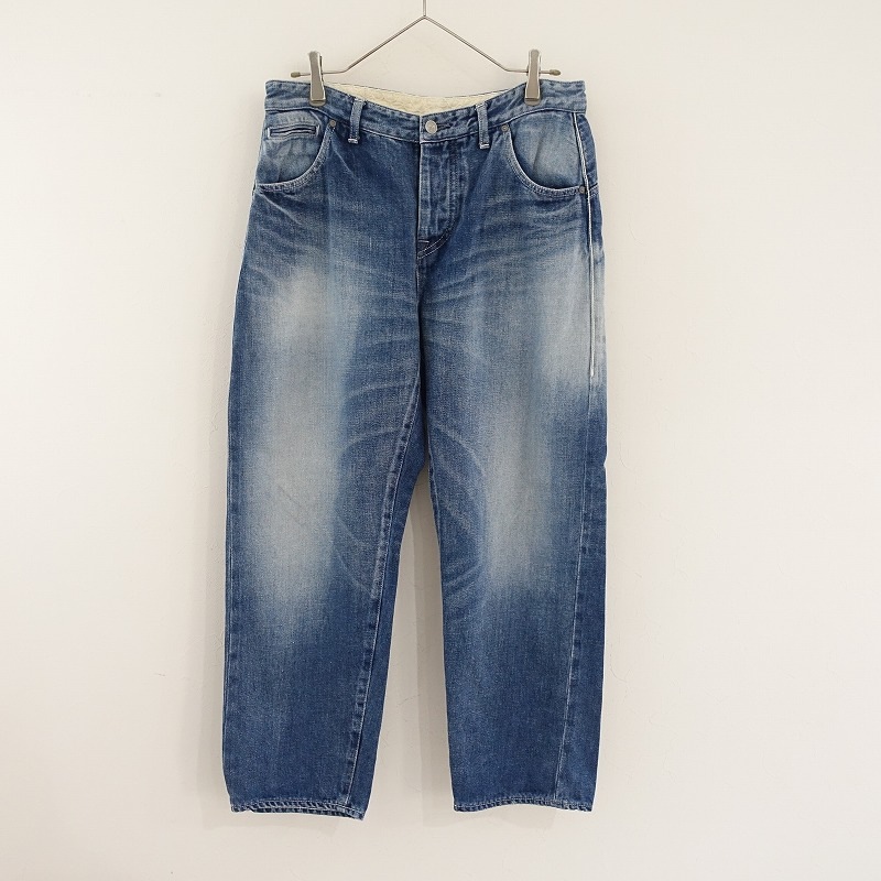 J6178 美品 ミナペルホネン alwaysダブルニーボタンフライデニム M  