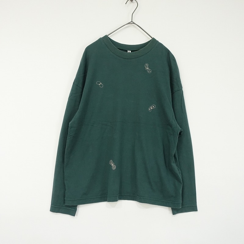 ミナペルホネン長袖Tシャツちょうちょ