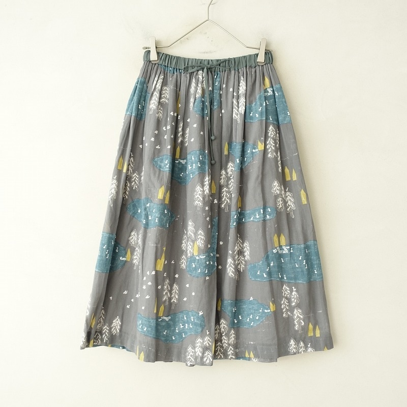 ミナペルホネン 2023-24aw flair 38ロングスカート 【公式通販】