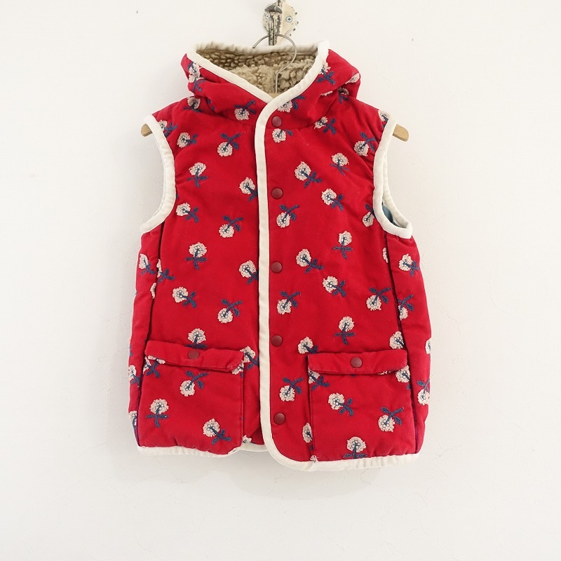 【美品】ミナペルホネン　ベビーポンチョ　80-90 choucho スタイ - minä perhonen