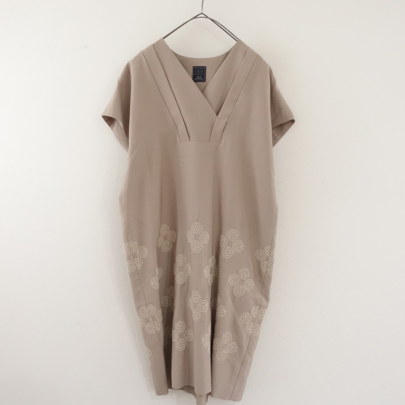 ミナペルホネンワンピースhana beads