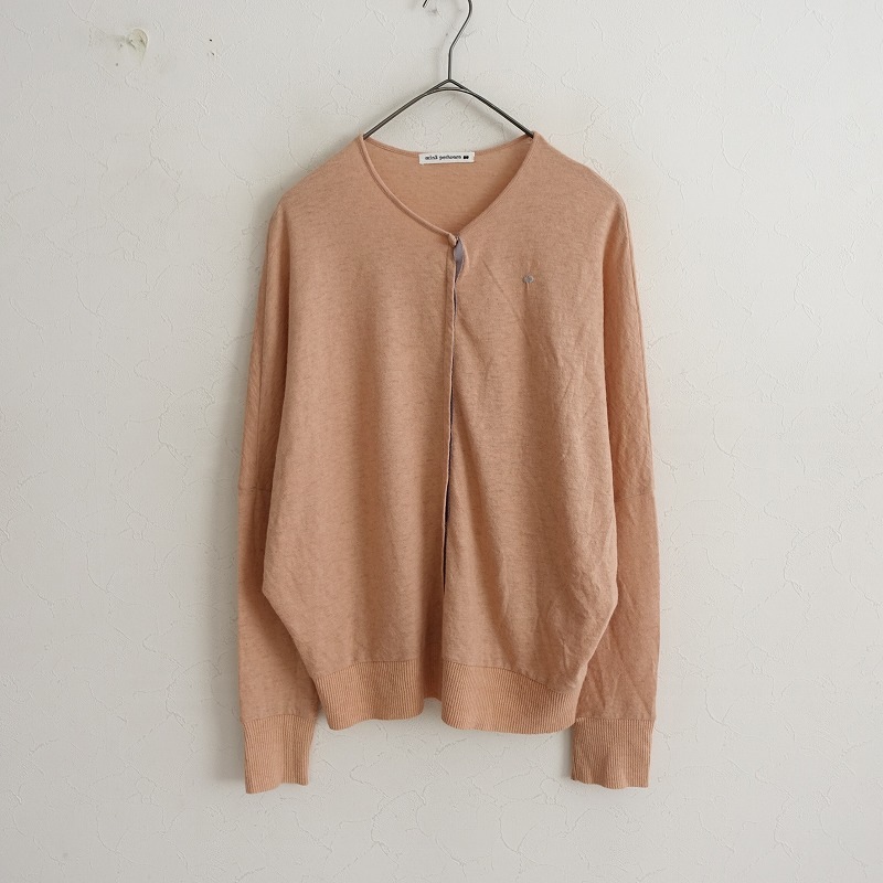 ミナペルホネン mina perhonen cozy アンゴラニットカーディガン 40 