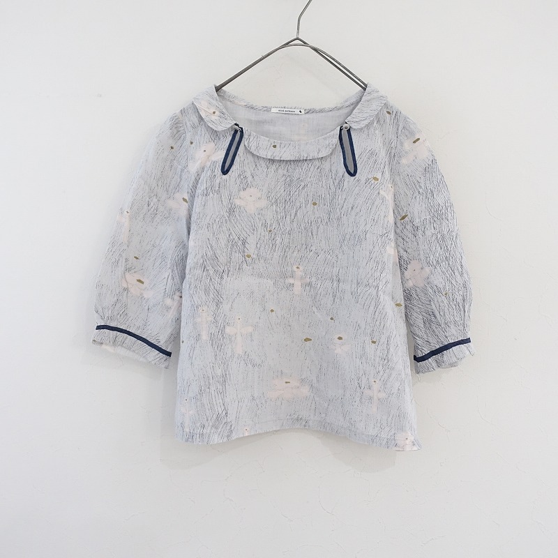 mina perhonen ミナペルホネン cahier リネンブラウス トップス 【mina