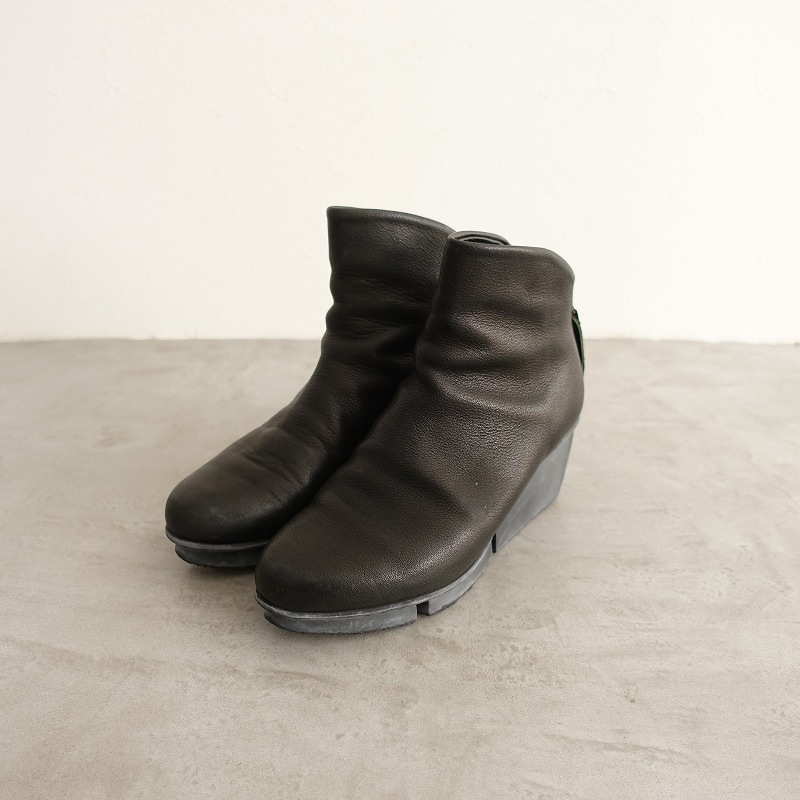 【美品】トリッペン SWIFT スイフト本革ブーツ バックジップ　38 トリッペン trippen Swift バックジップショートブーツ 38/24 38 (sh10