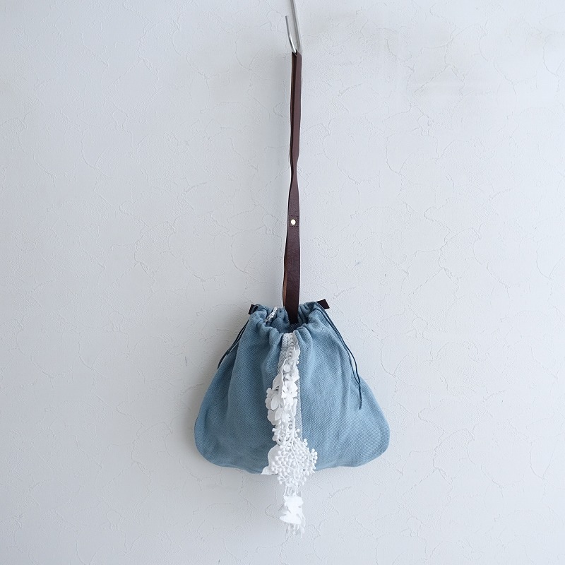美品/定価1.2万】ミナペルホネン mina perhonen forest parade 巾着
