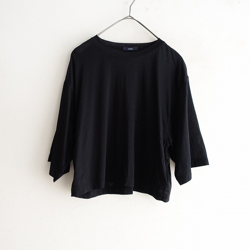 1.4ۥ졼 YLEVE COTTON SHEER JERSEY 硼ȥ꡼֥ץ륪С  1 (25-2503-101)80D52