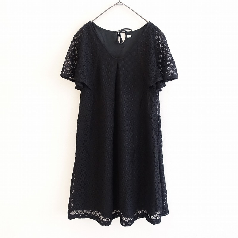 nest Robe ネストローブ　リネン　キャミソール　ワンピース　黒 nest Robe ネストローブ リネン 2way キャミソールワンピース