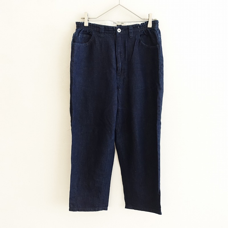 WAFU 夏のリネンデニムパンツ　used WAFU 夏のリネンデニムパンツ used - メルカリ
