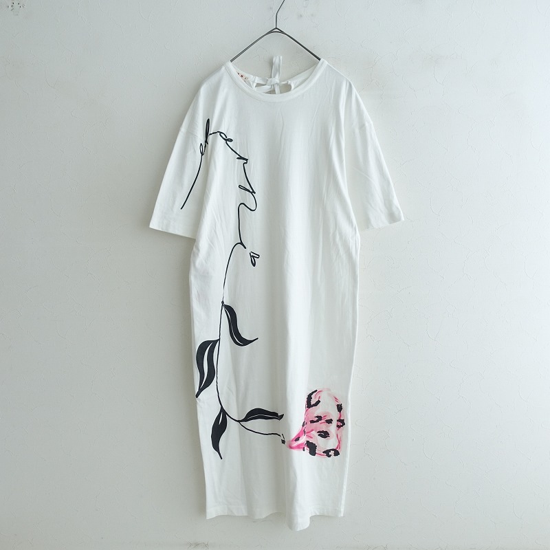 ꕤ marni マルニꕤフラワーペイントカットソー