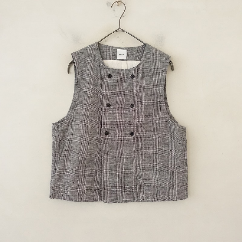 定価1.8万】ガーゼ Gauze# コットンランダムタックプルオーバー