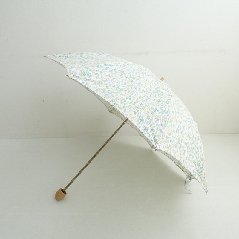 【美品】mina perhonen 折りたたみ日傘 jellybeans 美品】ミナペルホネン mina perhonen jellybeans 折り畳み日傘