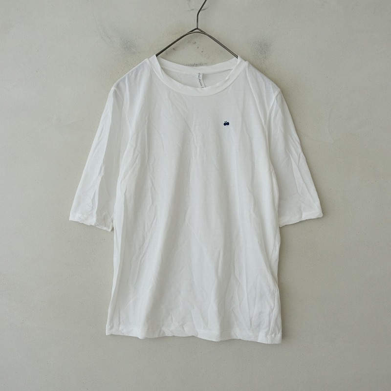 ミナペルホネン mina perhonen port コットン半袖Tシャツ 38 (33-2505
