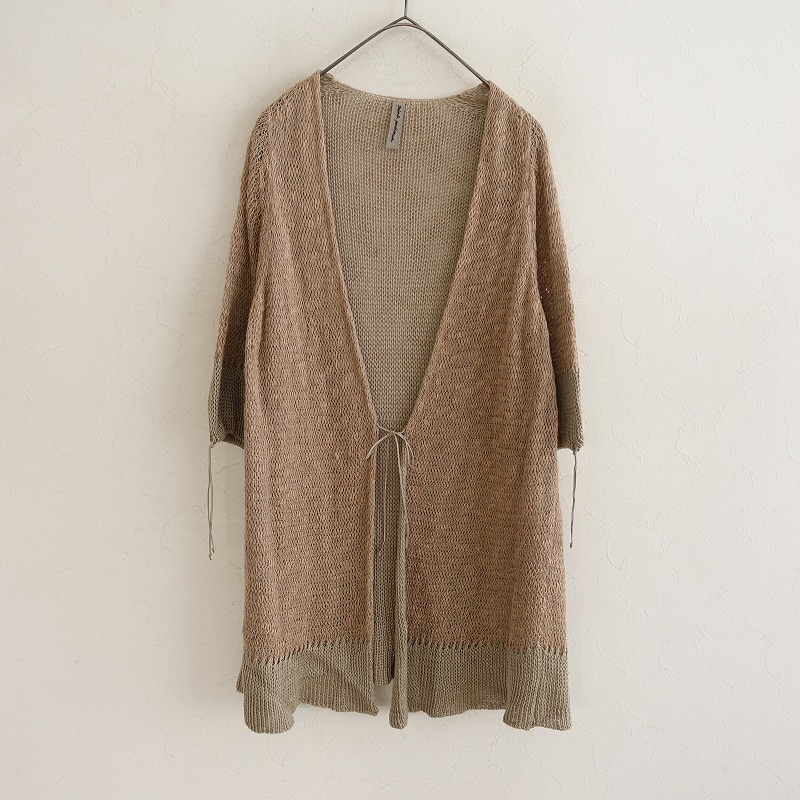 ミナペルホネン usagiカーディガン サイズ36 ピンク ベージュ mina perhonen bocciolo カーディガン(cashmere) - ミナ