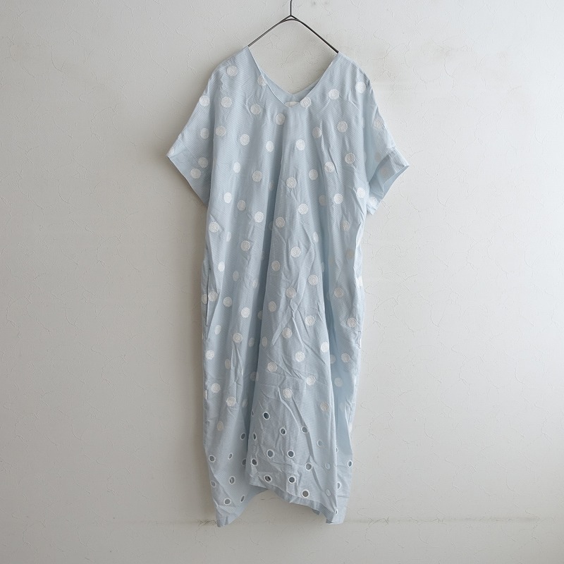 ミナペルホネンランドリー mina perhonen laundry vapor Vネックワイド