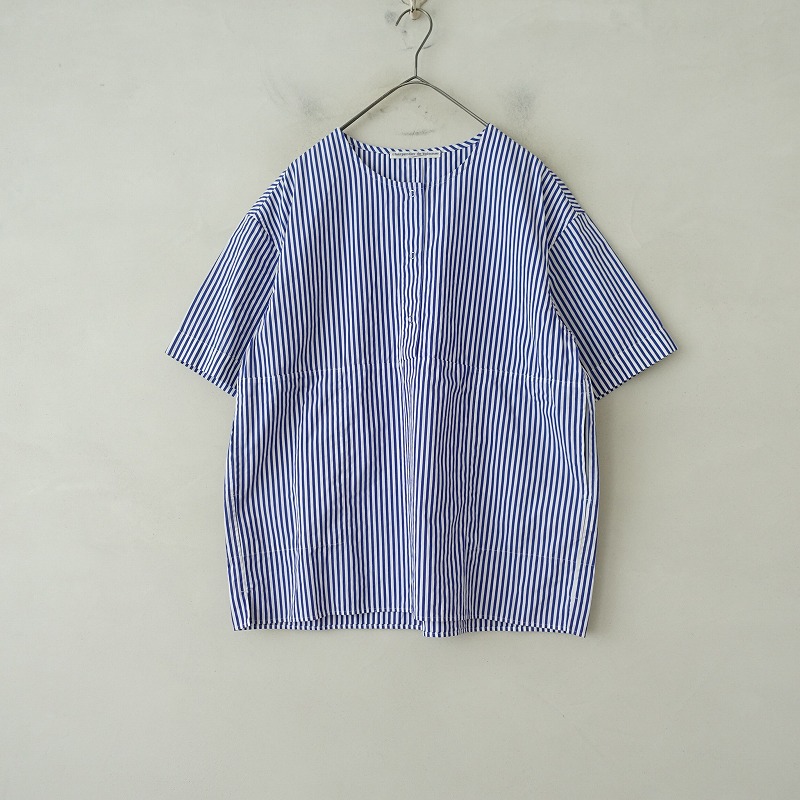 1.7ۥѥƥɥå Charpentier de vaisseau Selma Front Button Short Sleeve Shirts  2 (2-2505-317)11F52
