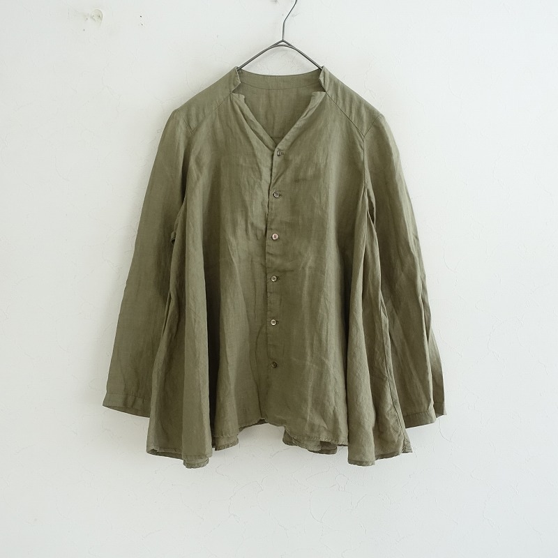 ネストローブ nest Robe さくら染めリネンパフィーブラウス F (2