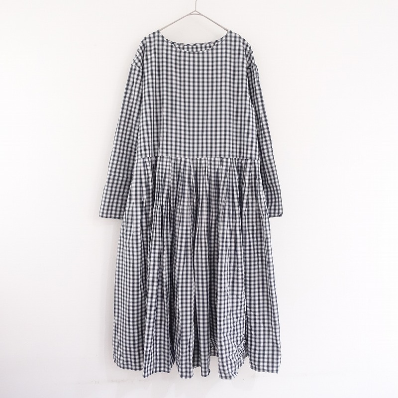 MANUELLE GUIBAL /マニュエルギバル】 C/N TUCK DRESS