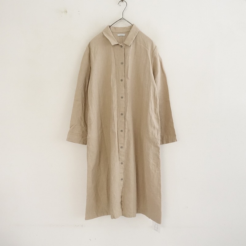 新品　foglinenwork リネンコート Fog Linen Work（フォグリネンワーク）リネンコート「ロッテ」アガート