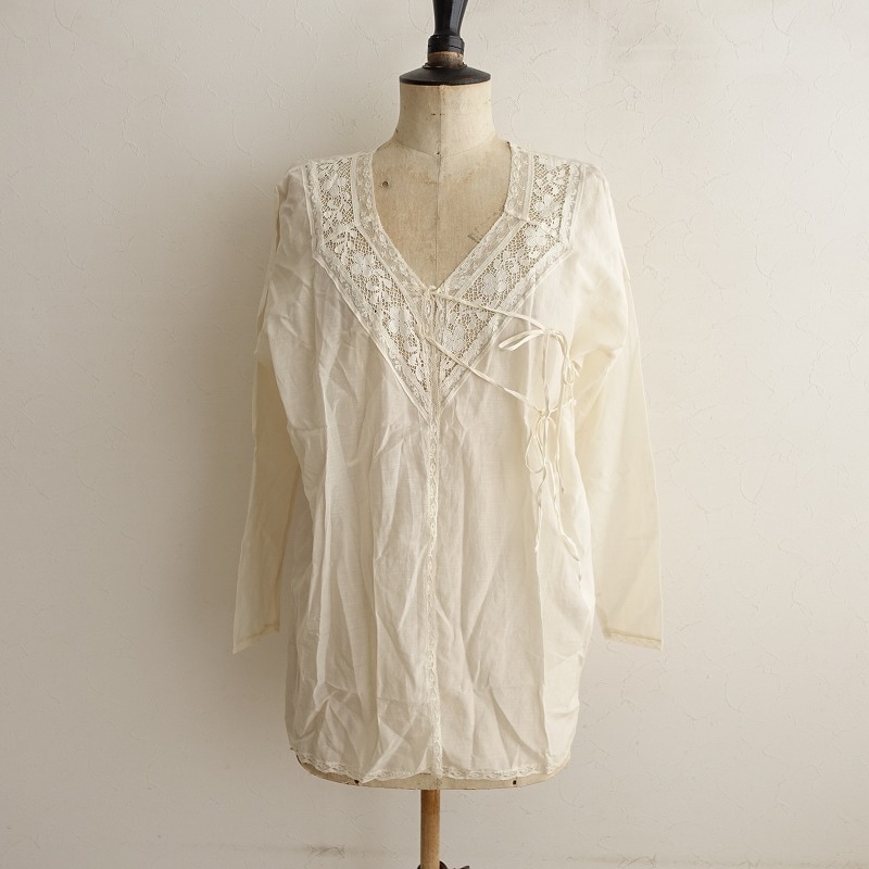 TOWAVASE トワヴァーズ　シルク オーガンジー ブラウス TOWAVASE / blouse(khaki) / 27-0015S | トワヴァーズ｜インド