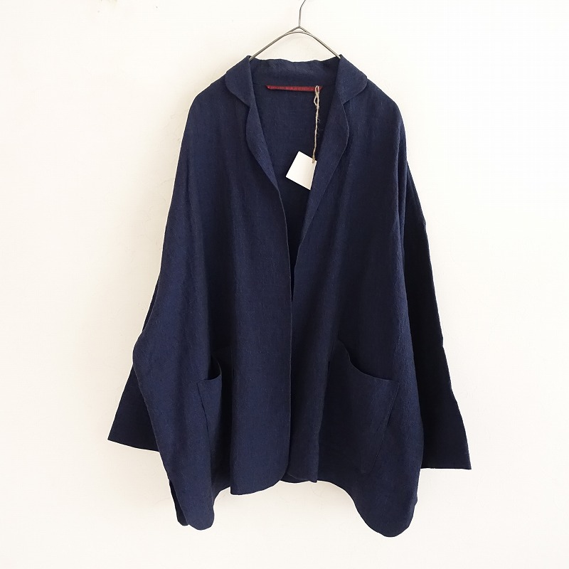 ダニエラグレジス Dniela Gregis ジャケット リネン 美品】ダニエラグレジス DANIELA GREGIS リネンワイドジャケット