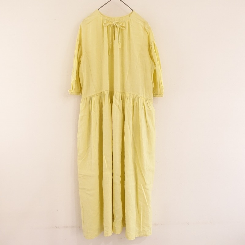 2024/定価2万】ネストローブ nest Robe ブラックリネンクルー