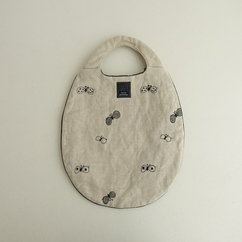 mina perhonen(ミナペルホネン) ”choucho” EGG BAG ちょうちょう