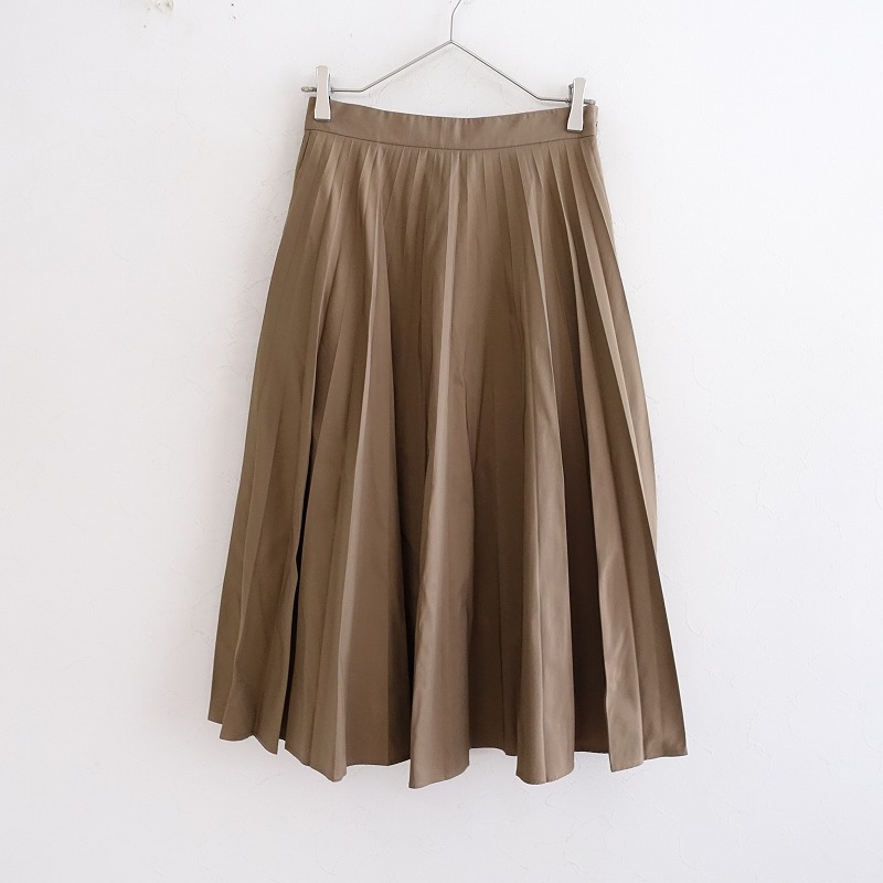 マーガレットハウエル MARGARET HOWELL wool cotton twill skirt
