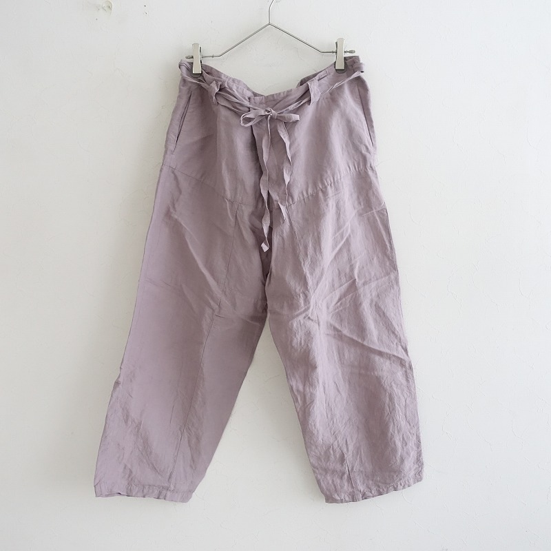 ネストローブ nest Robe ヘンプコットン近江晒タイパンツ F (27