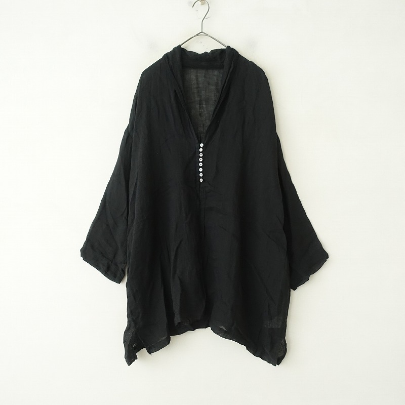 定価2.6万】ネストローブ nest Robe リネンガーゼロング