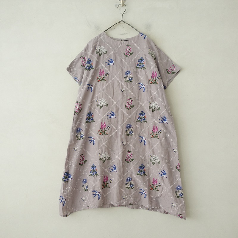 marble sud マーブルシュッド 刺繍ワンピース marble SUD｜EMB
