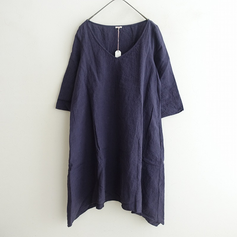 apuntob アプントビー リネン ワンピース 再値下げしました【apuntob】 リネンドレス WOMEN リネンワンピース