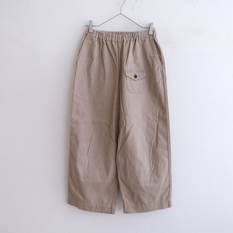 定価2.6万】 ゴーシュ カツラギワイドパンツ 2 (1-2506-200)【01G52