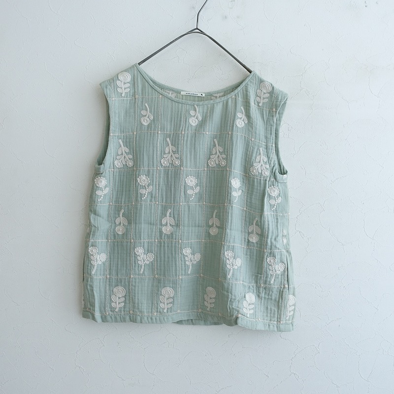 ミナペルホネン mina perhonen bonheur 刺繍ブラウス 36 ミナ