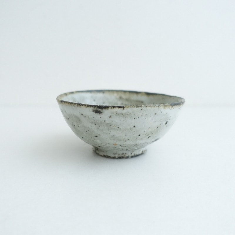 美品】 小野哲平 飯碗 (wa87-2506-72)【11G52】 /ナチュラル服
