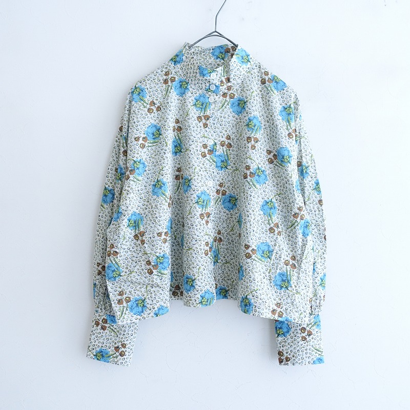 /1.9ۥå SETTO LIBERTY OKKAKE SHIRT ץȥ֥饦  F (25-2506-278)21G52