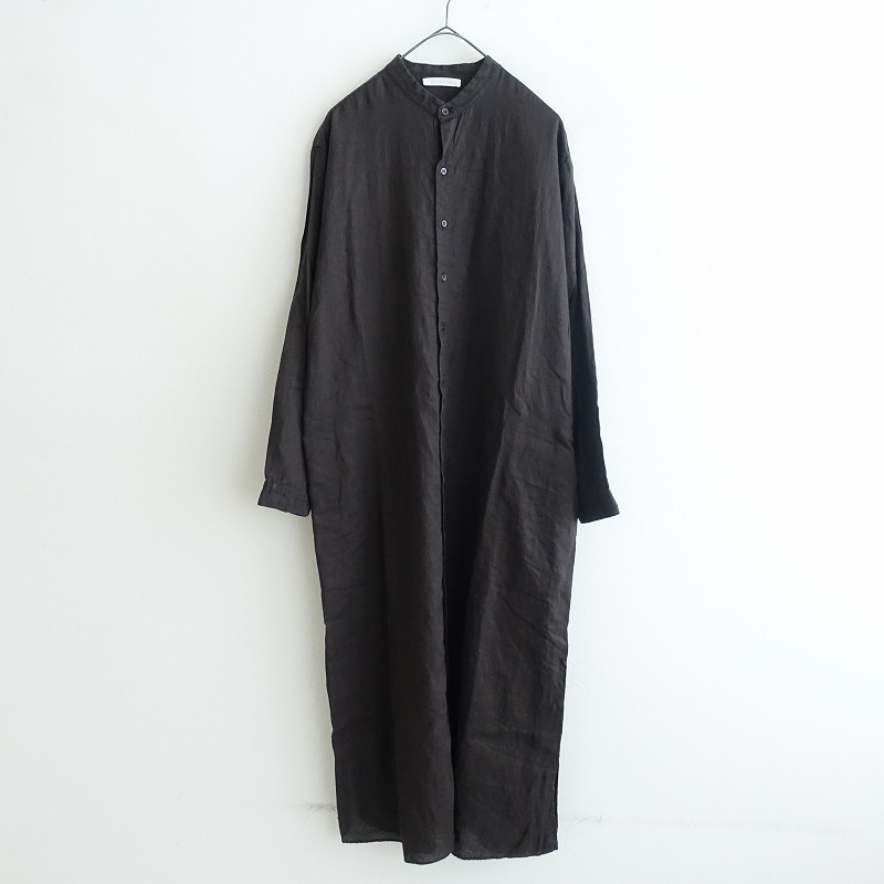 定価3.5万】ギャルリーヴィー GALERIE VIE リネンバンドカラー