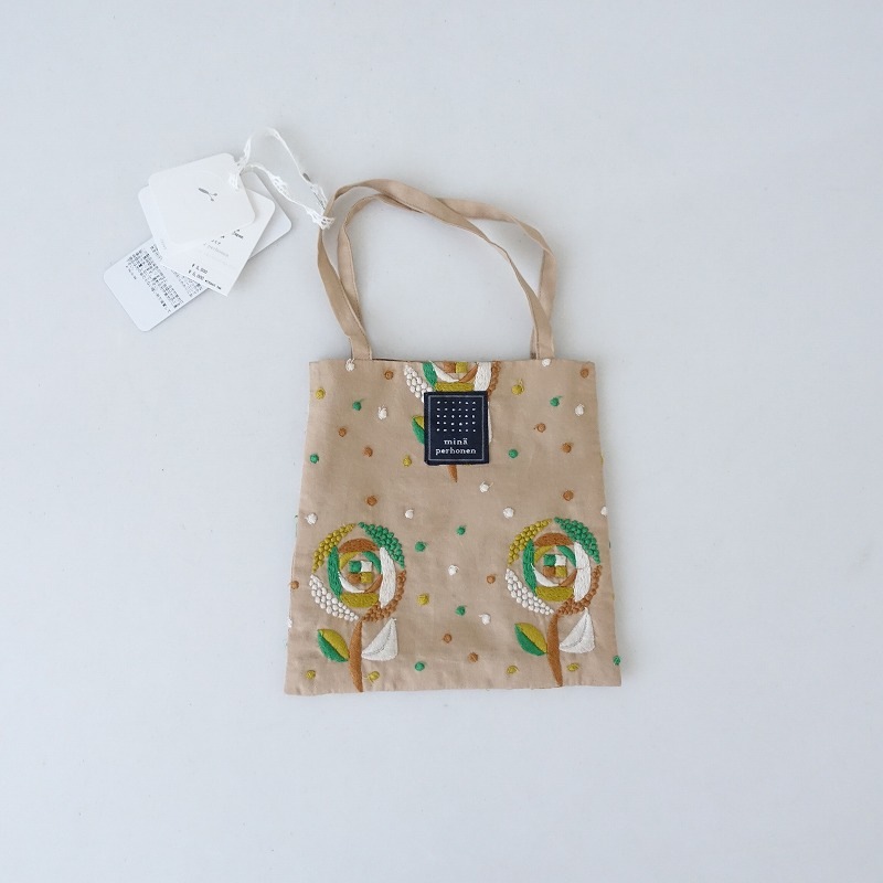 ミナペルホネン mina perhonen sand rose mini bag ミニバッグ