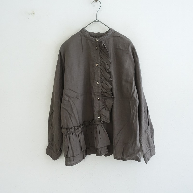 ネストローブ　サクラ染めリネンキャミチュニック 美品/2024SS/定価3.1万】ネストローブ nest Robe サクラ染め