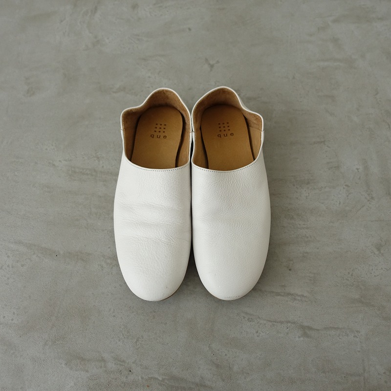 ★新品★que shoes プレーン★Sサイズ que(キュー)