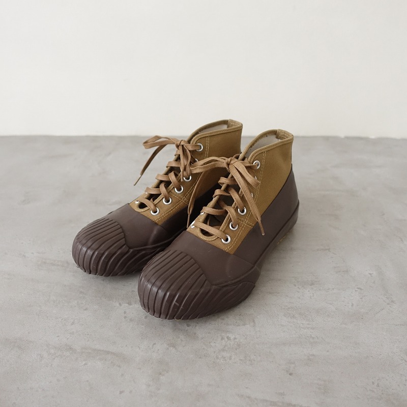 ムーンスター　オールウェザースニーカー　ハイカット　ブラウン　27.0美品 美品/定価1.7万】ムーンスター moonstar ALWEATHER RF キャンバス