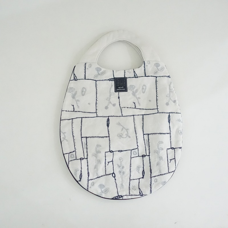 ミナペルホネン　ブラウス　38　garden patchwork 定価4.7万】ミナペルホネン mina perhonen garden patchwork