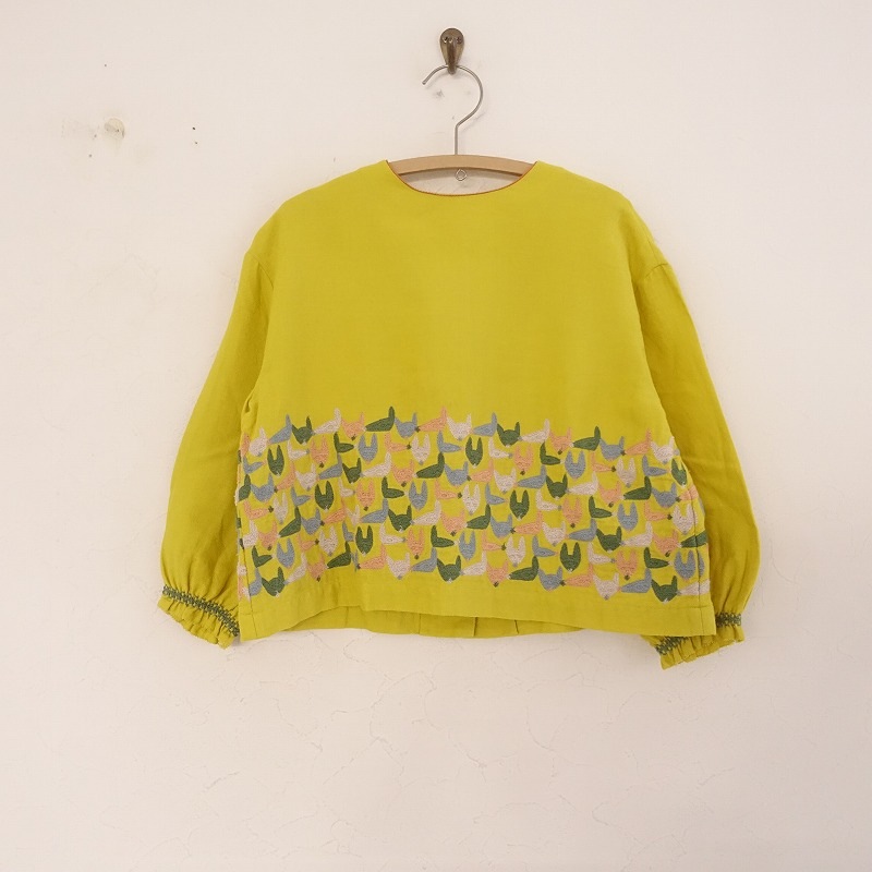 キッズ/美品】ミナペルホネン mina perhonen repo 刺しゅう