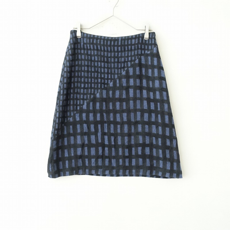 mina perhonen ミナペルホネン スカート sora check 定価4.9万