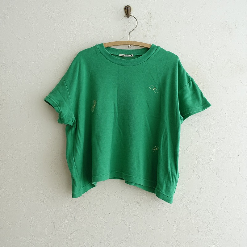 ミナペルホネン☆新品☆Tシャツ キッズ】ミナペルホネン mina perhonen choucho コットン刺繍