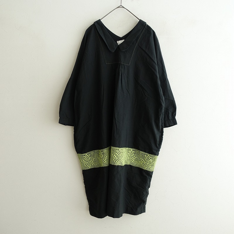 mina perhonen ミナペルホネン ランドリー　ワンピース　リネン 定価4.6万】ミナペルホネンランドリー mina perhonen laundry
