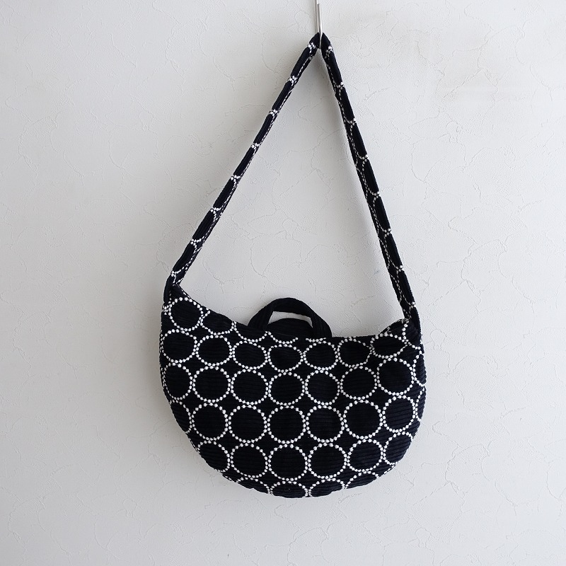 ミナペルホネン　ショルダーバッグ mina perhonen tambourineショルダーbag S gray | Lin total