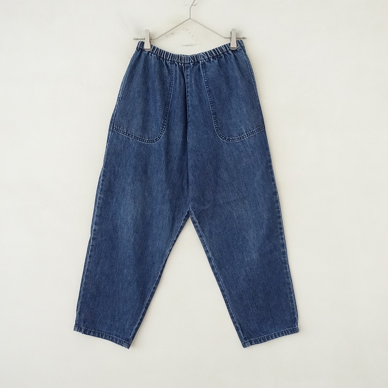 【美品】ダントン デニム イージーパンツ　36 ボールパンツ　インディゴ DANTON デニムイージーパンツ36 インディゴ DANTON デニム