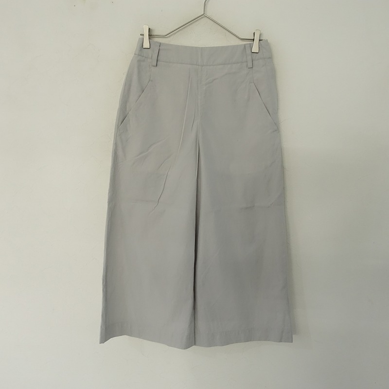 マーガレットハウエル MARGARET HOWELL コットンワイドパンツ マーガレットハウエル MARGARET HOWELL COTTON SILK POPLIN