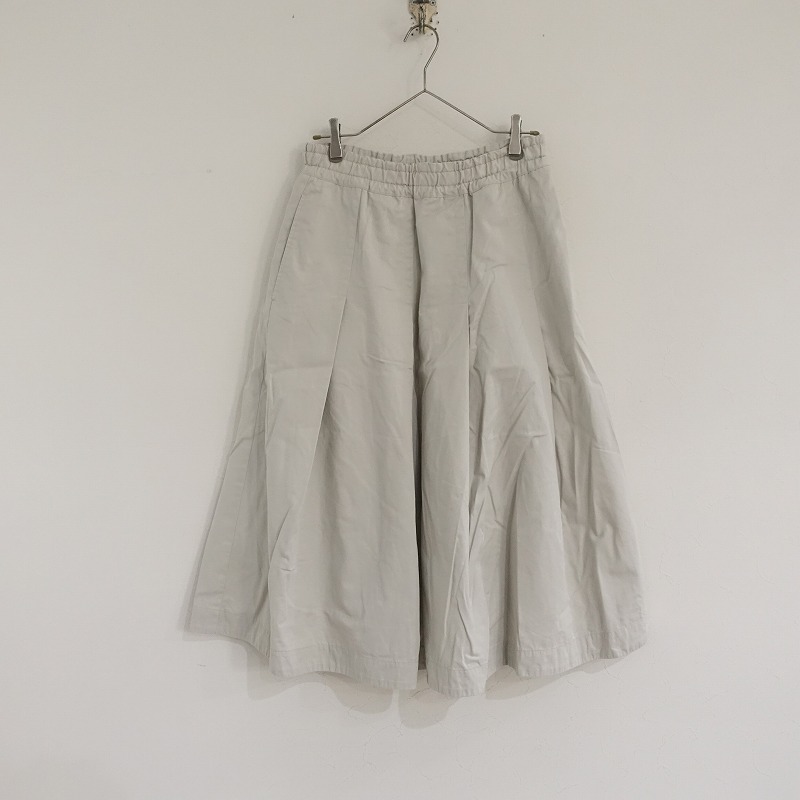 【未使用タグ付】マーガレットハウエル LIGHT LINEN スカート M 定価2.6万】マーガレットハウエル MHL. SOFT DENCE COTTON